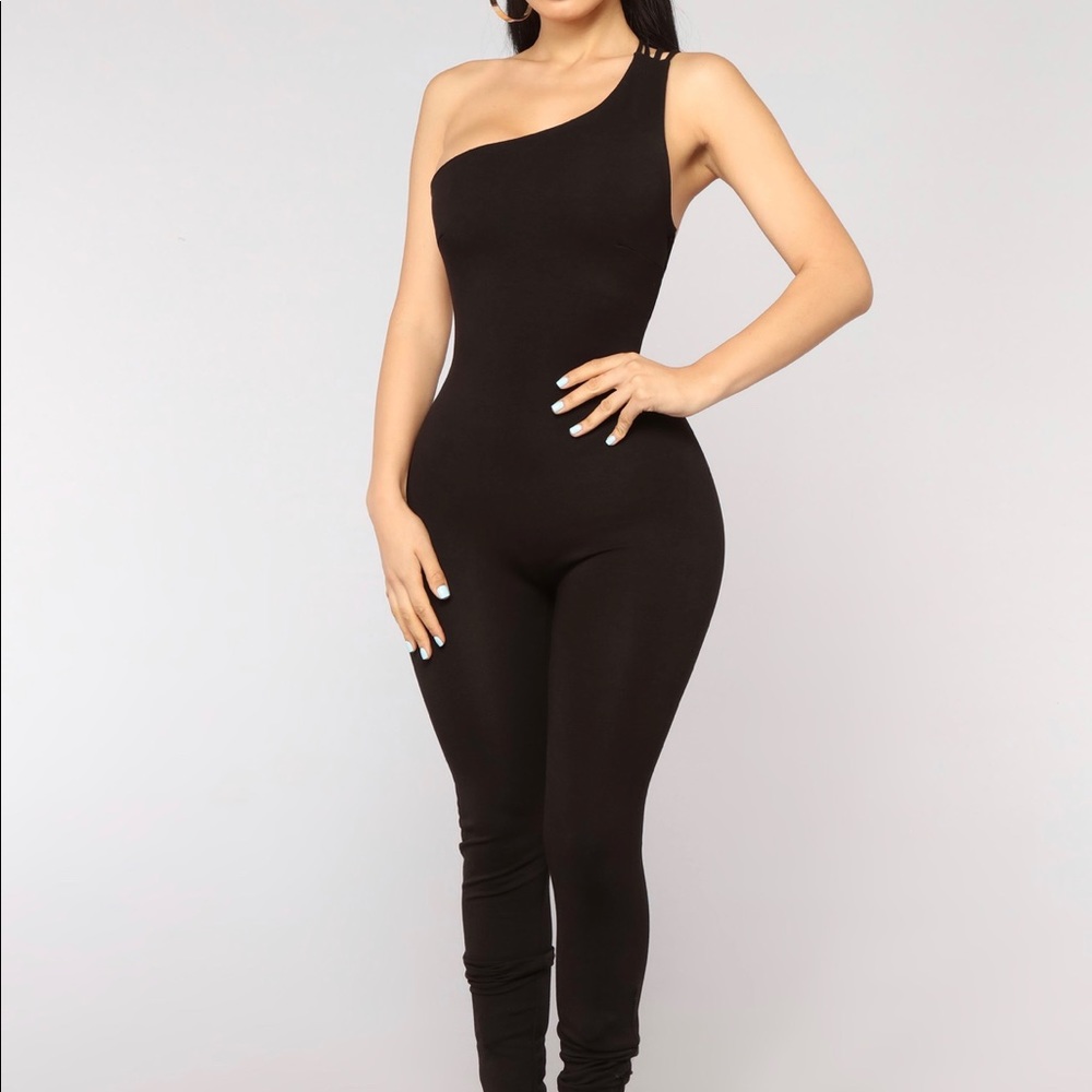 Black jumpsuit